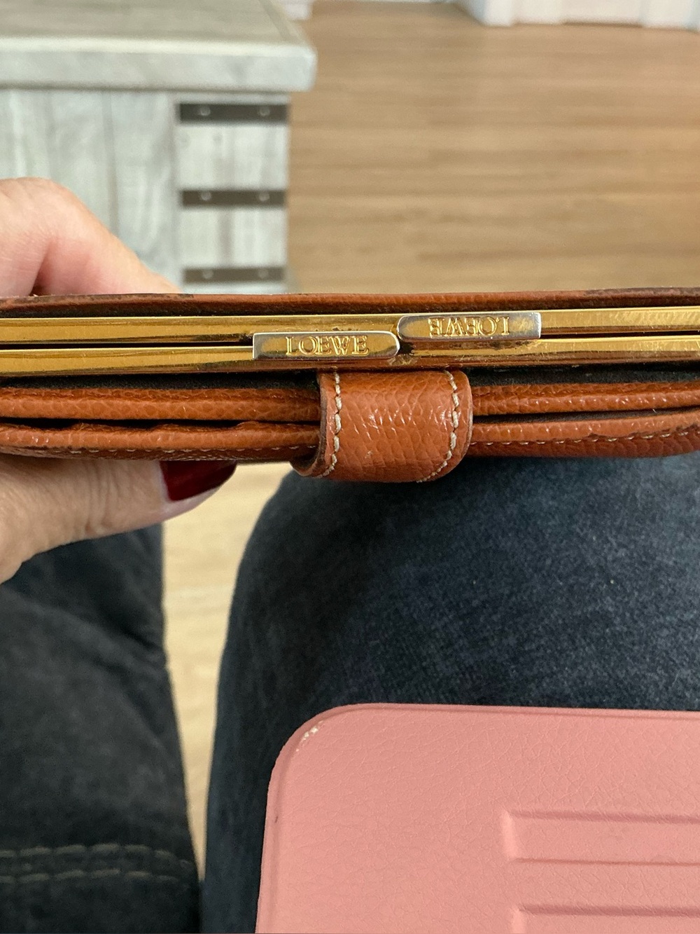 Loewe Black Scarf and Loewe wallet! See last pics. - Picture 11 of 12
